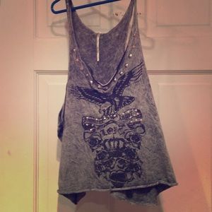 Rocker girl tank top